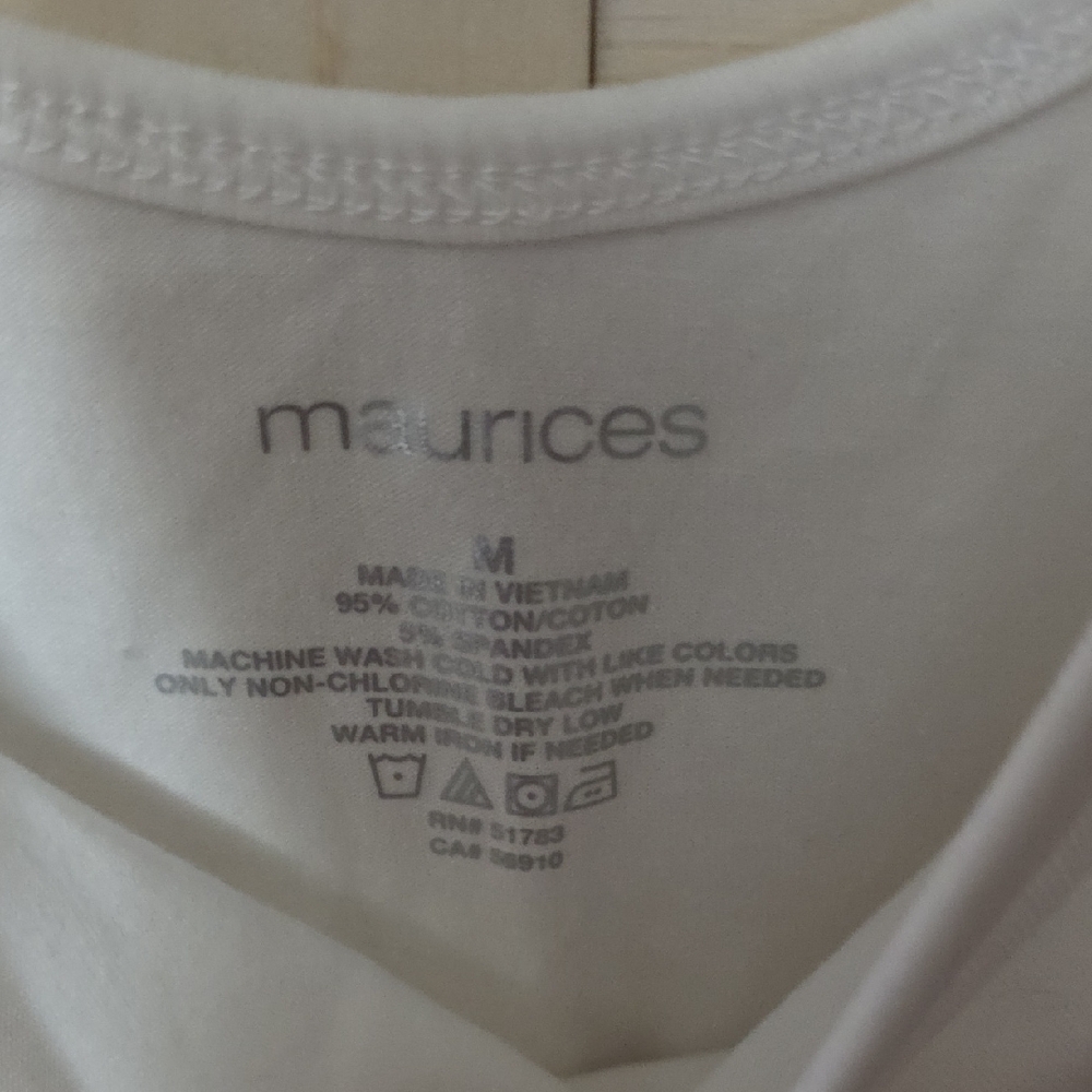 Maurices White Tank Top - Picture 4 of 5
